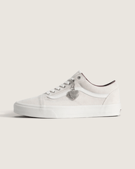 Women Vans Old Skool Shoe in Blanc De Blanc White