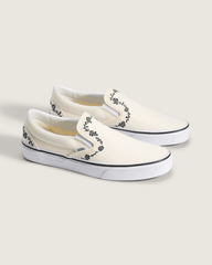 Women|Men Vans Classic Slip-On Shoe in Classic White
