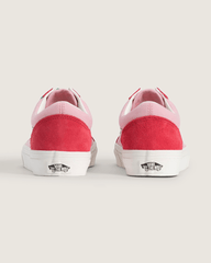 Women Vans Old Skool Shoe in Crimson Haze Red