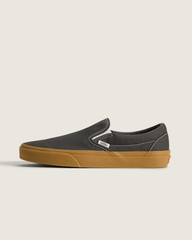 Women|Men Vans Classic Slip-On Shoe in Gum Faded Black