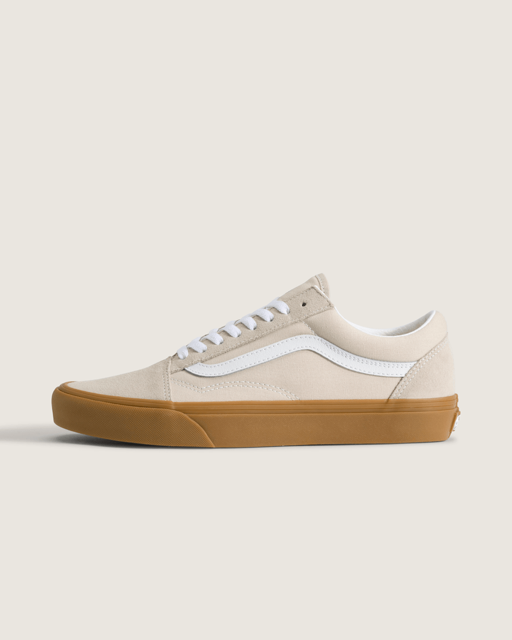 Women|Men Vans Old Skool Shoe in Gum Oatmeal Beige