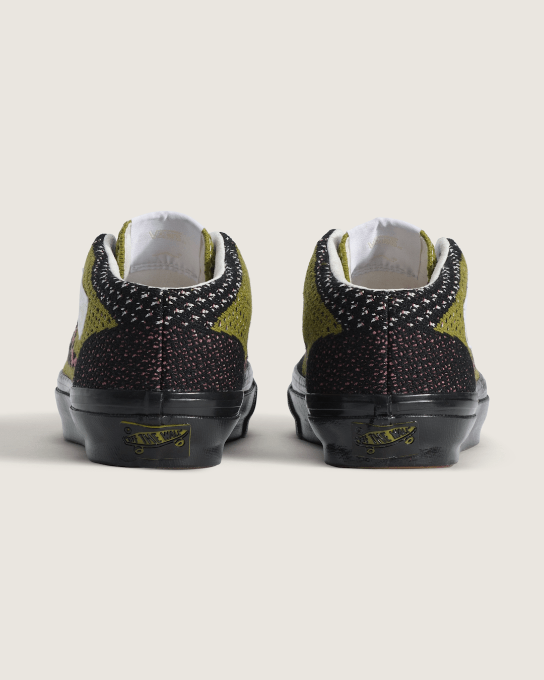 Women Vans Premium Half Cab Shoe in Black / Aged Green