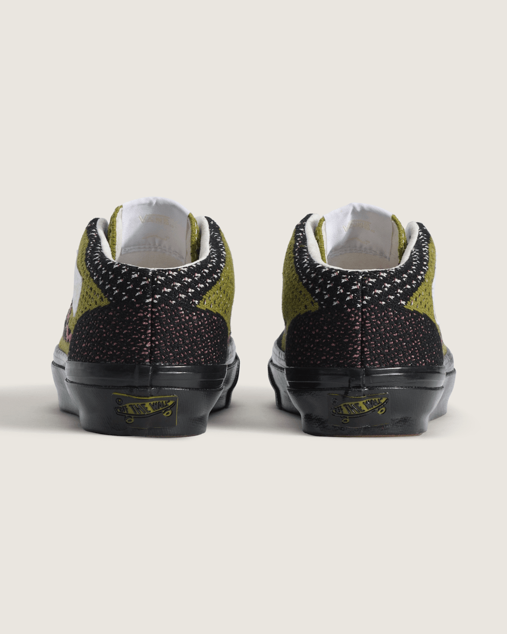 Women Vans Premium Half Cab Shoe in Black / Aged Green