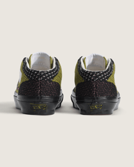 Women Vans Premium Half Cab Shoe in Black / Aged Green