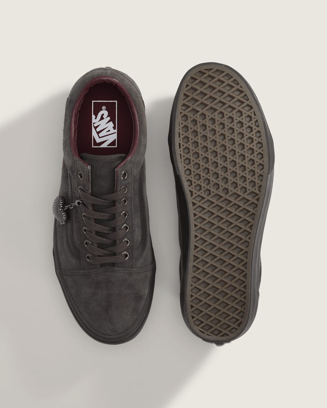 Women|Men Vans Old Skool Shoe in Dark Grey