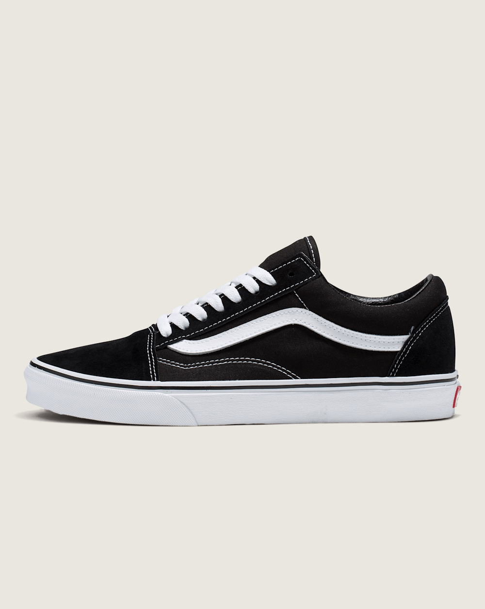 Women|Men Vans Old Skool Wide Black/True White Classics Shoe