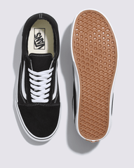 Women|Men Vans Old Skool Wide Black/True White Classics Shoe