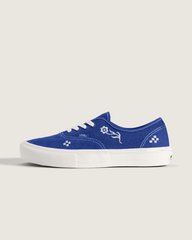 Women Vans Authentic Shoe in Blue / Marshmallow White