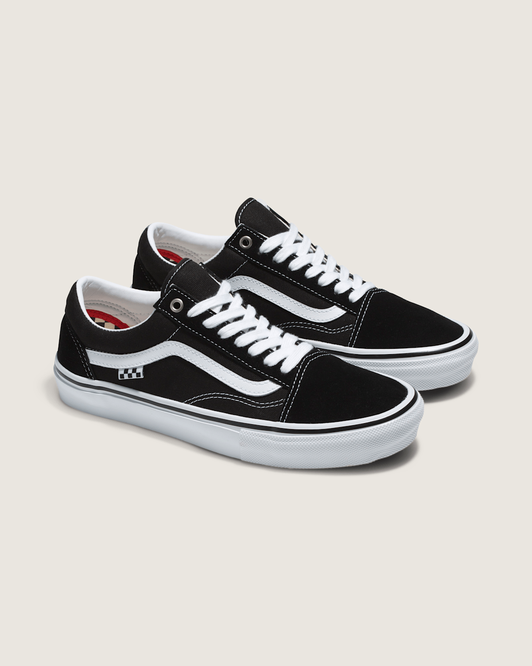 Women|Men Vans Skate Old Skool Black/White Skate Shoe