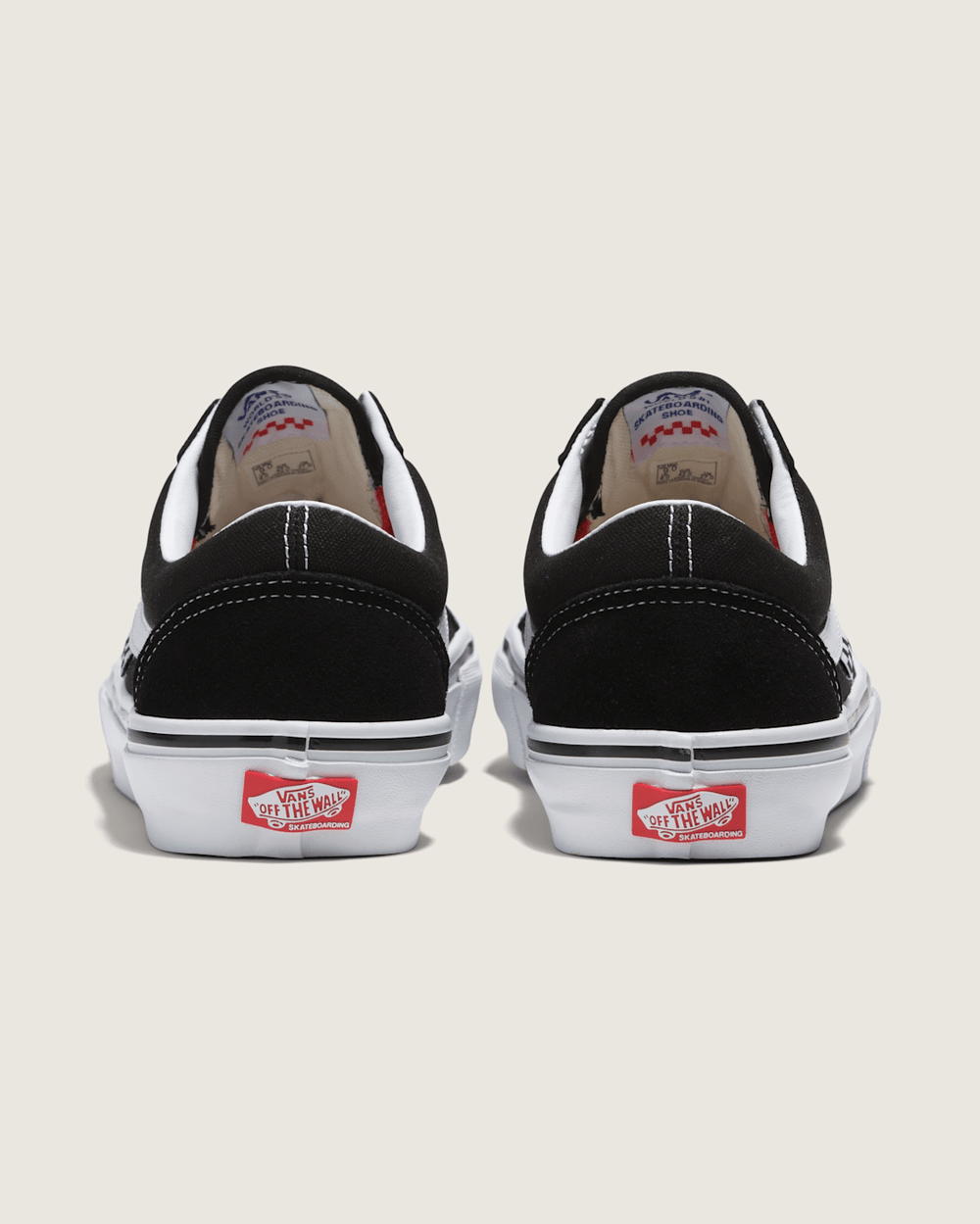 Women|Men Vans Skate Old Skool Black/White Skate Shoe