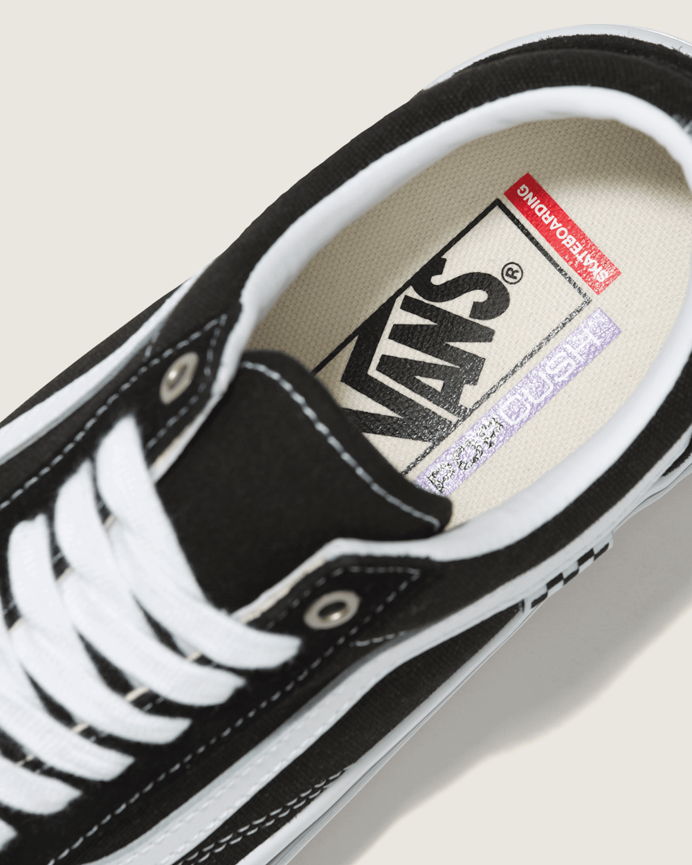 Women|Men Vans Skate Old Skool Black/White Skate Shoe
