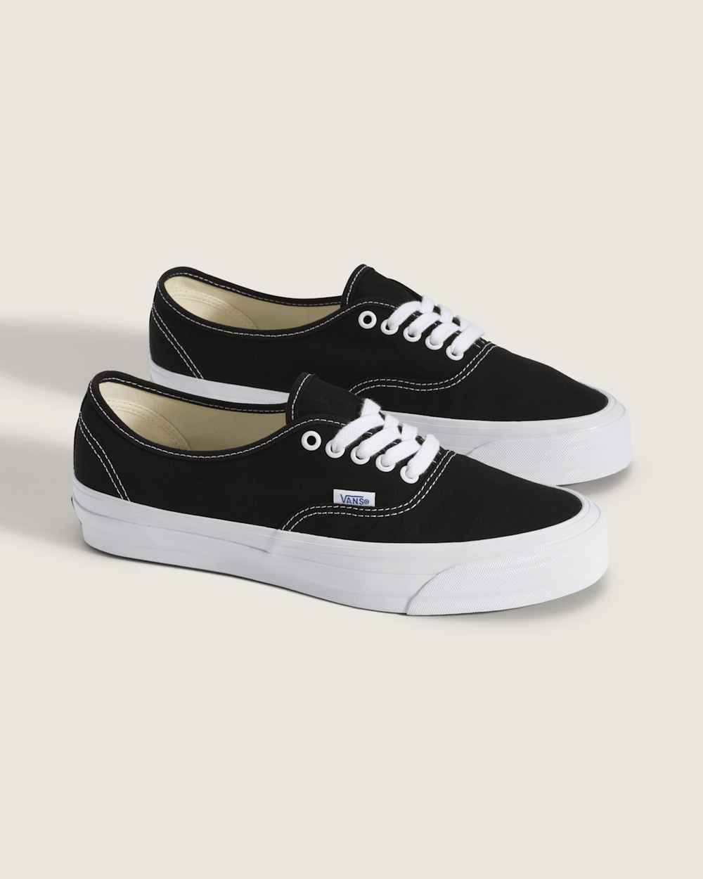 Women|Men Vans Premium Authentic Shoe in Black / White