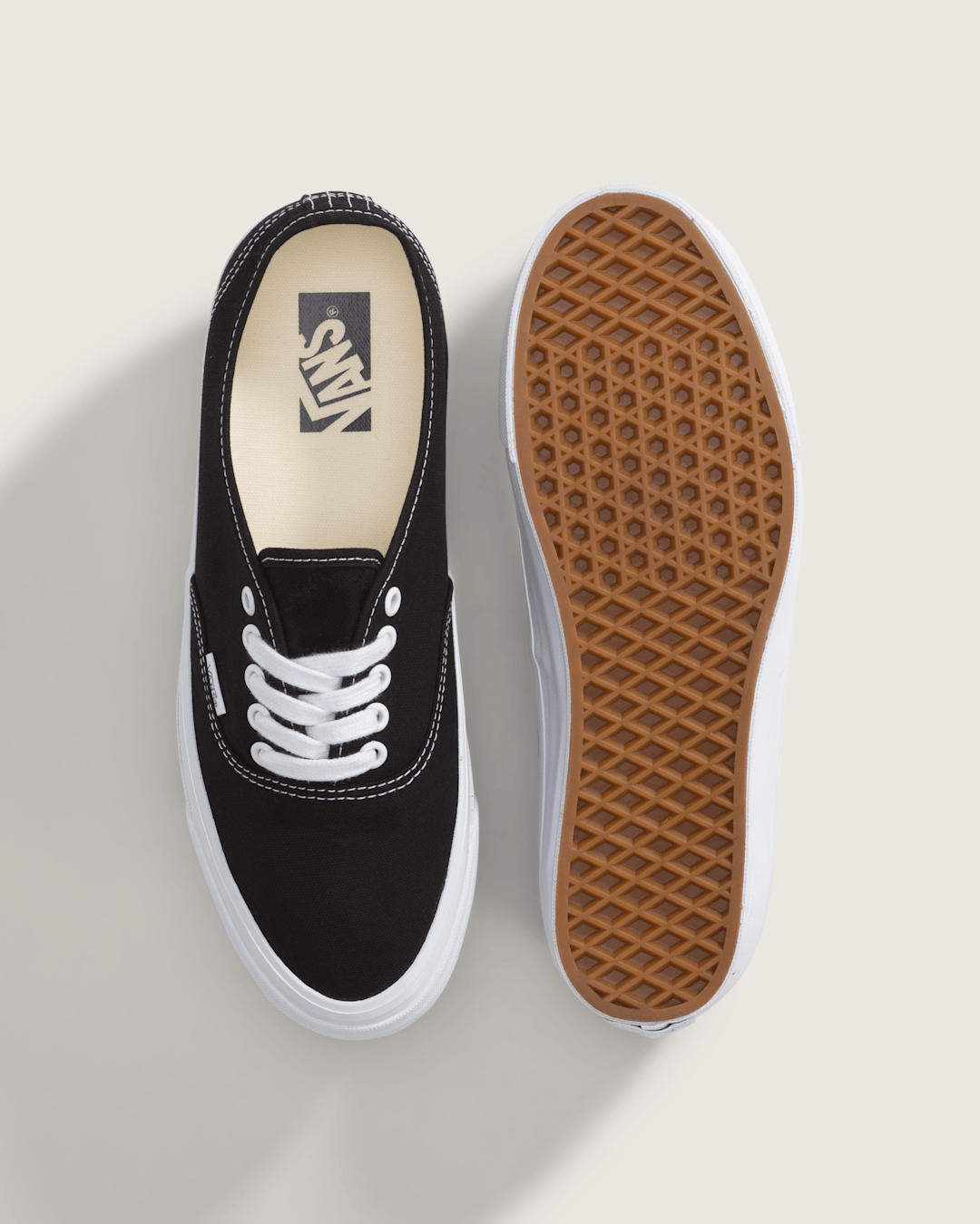 Women|Men Vans Premium Authentic Shoe in Black / White