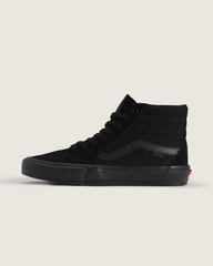 Women|Men Vans Skate Sk8-Hi Black/Black Skate Shoe