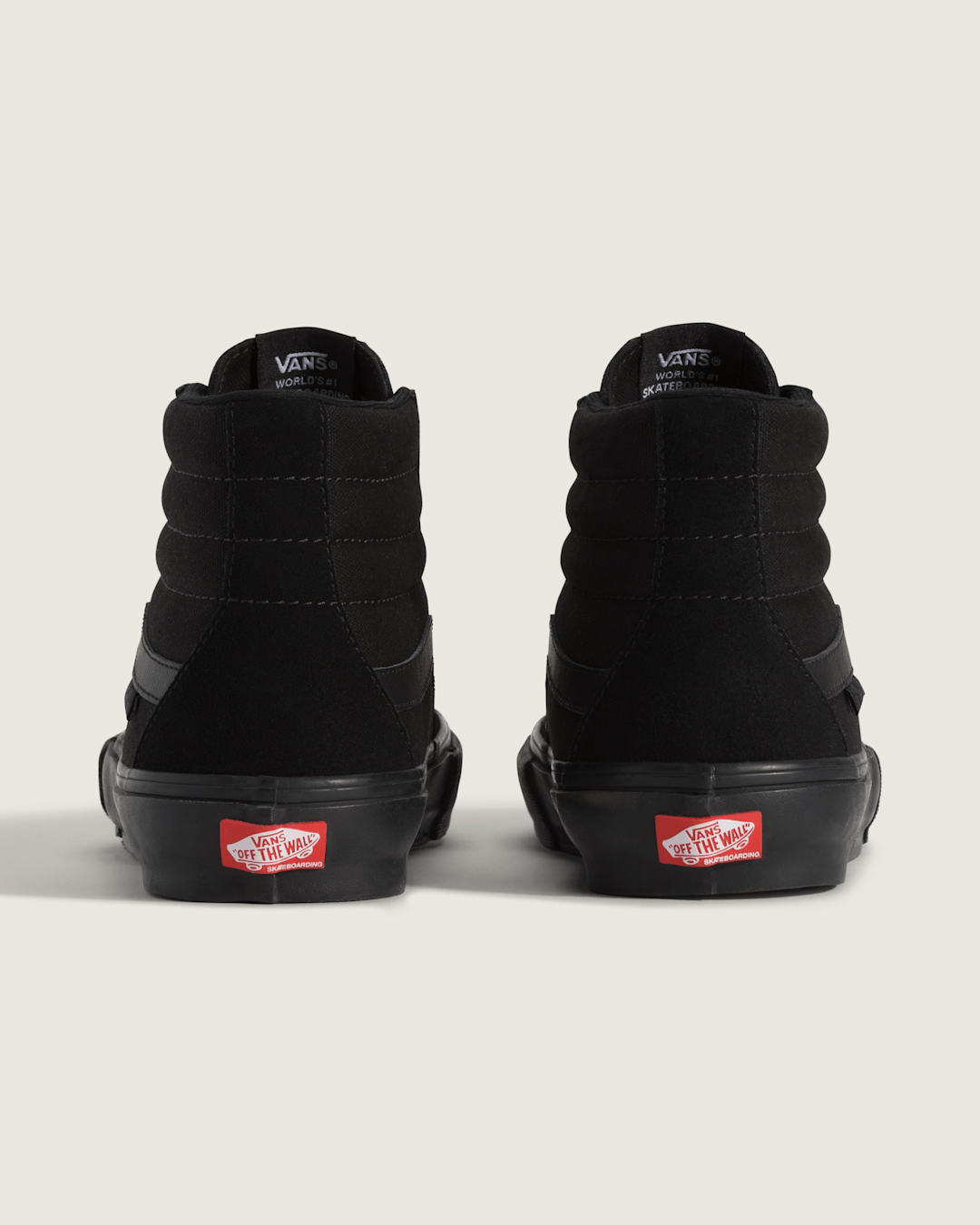 Women|Men Vans Skate Sk8-Hi Black/Black Skate Shoe