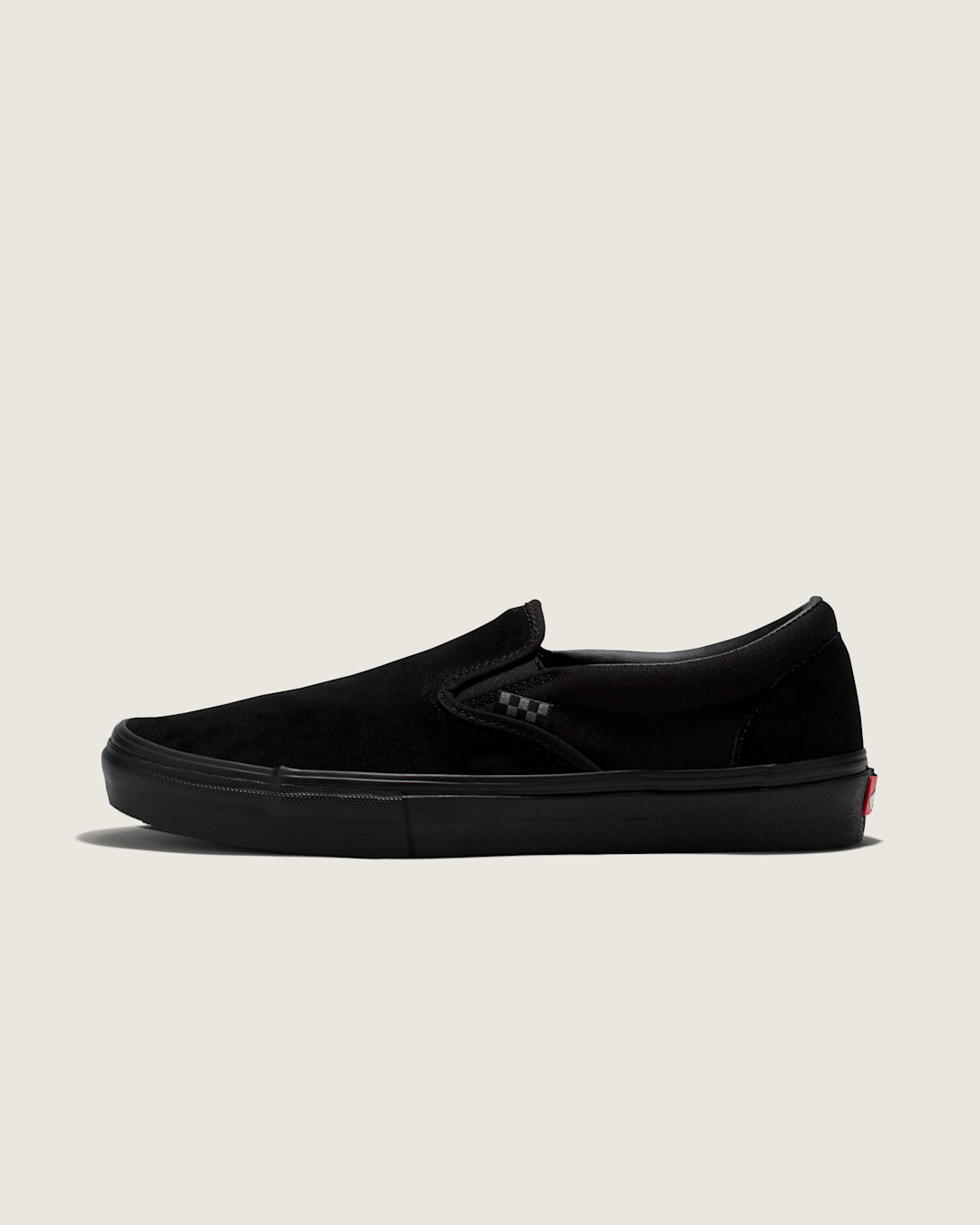 Women|Men Vans Skate Slip-On Black/Black Skate Shoe