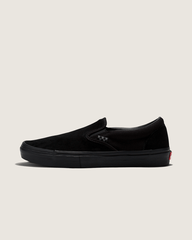 Women|Men Vans Skate Slip-On Black/Black Skate Shoe