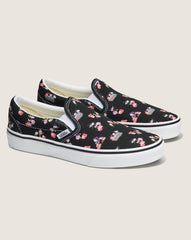 Women Vans KPop Demon Hunters x Vans Classic Slip-On Shoe in Kpop Demon Hunters Black