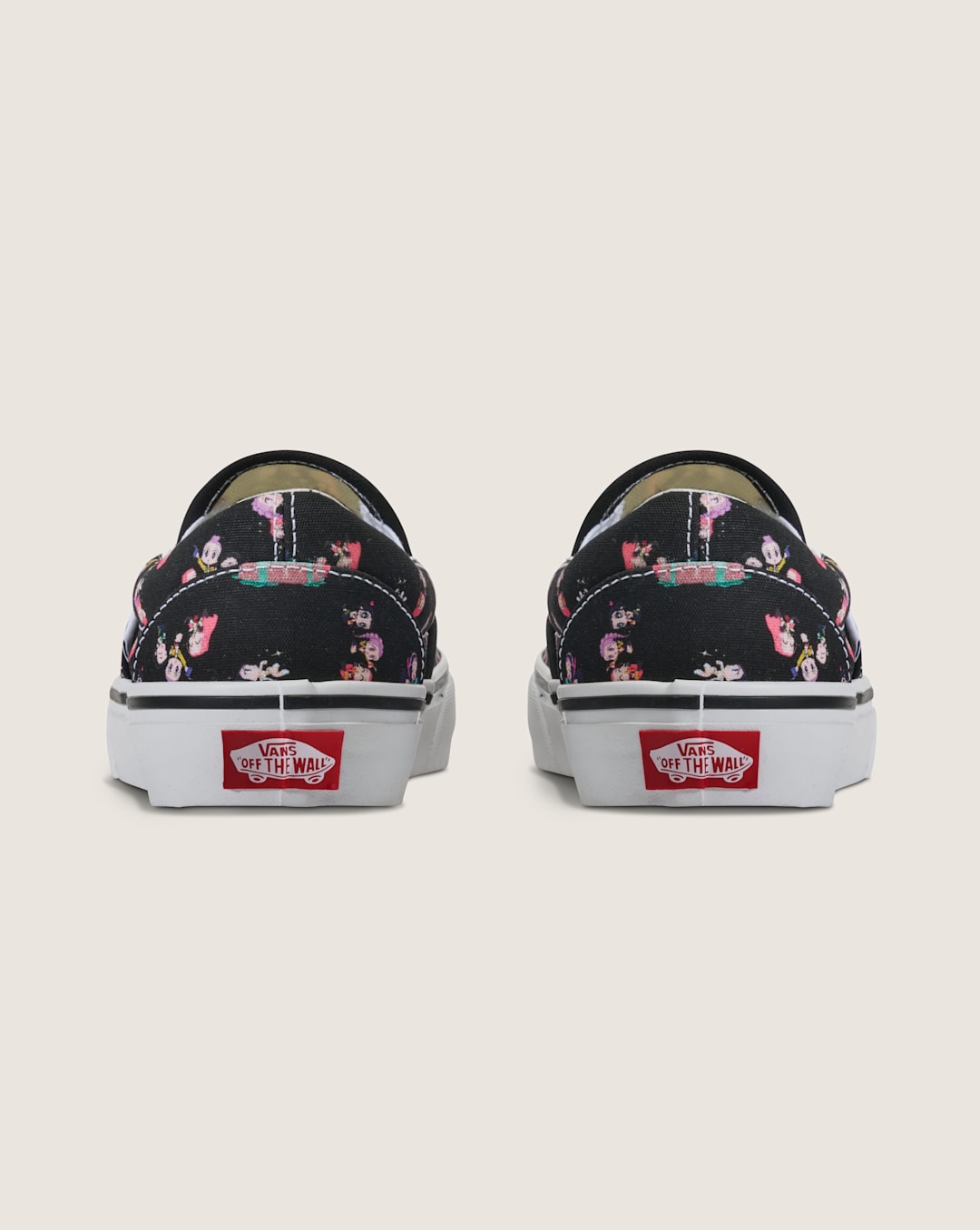 Women Vans KPop Demon Hunters x Vans Classic Slip-On Shoe in Kpop Demon Hunters Black