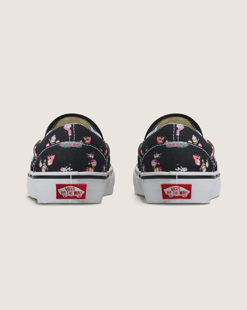 Women Vans KPop Demon Hunters x Vans Classic Slip-On Shoe in Kpop Demon Hunters Black