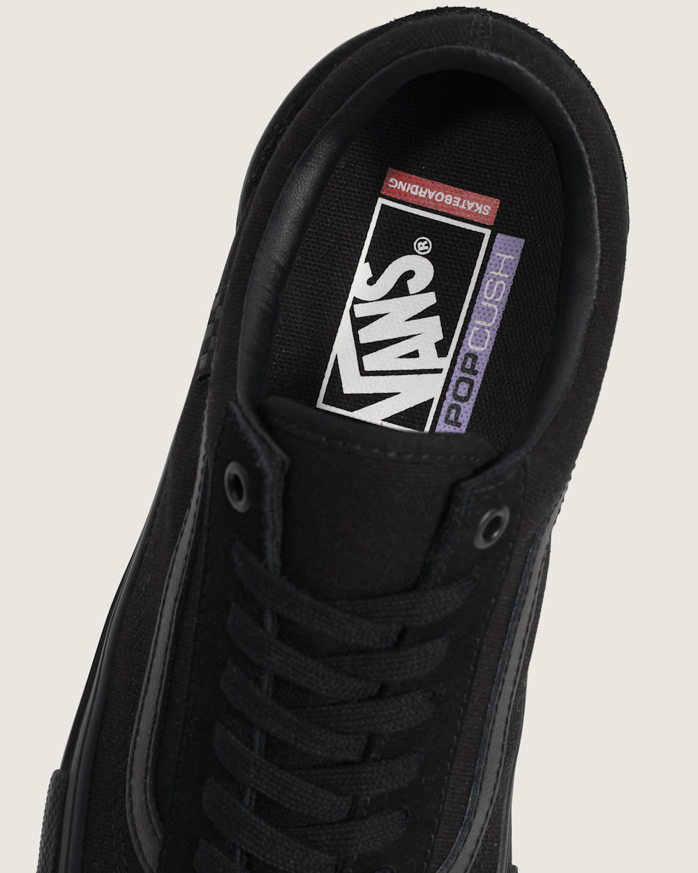 Women|Men Vans Skate Old Skool Black/Black Skate Shoe