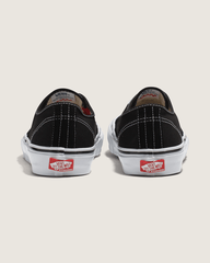 Women|Men Vans Skate Authentic Black/White Skate Shoe