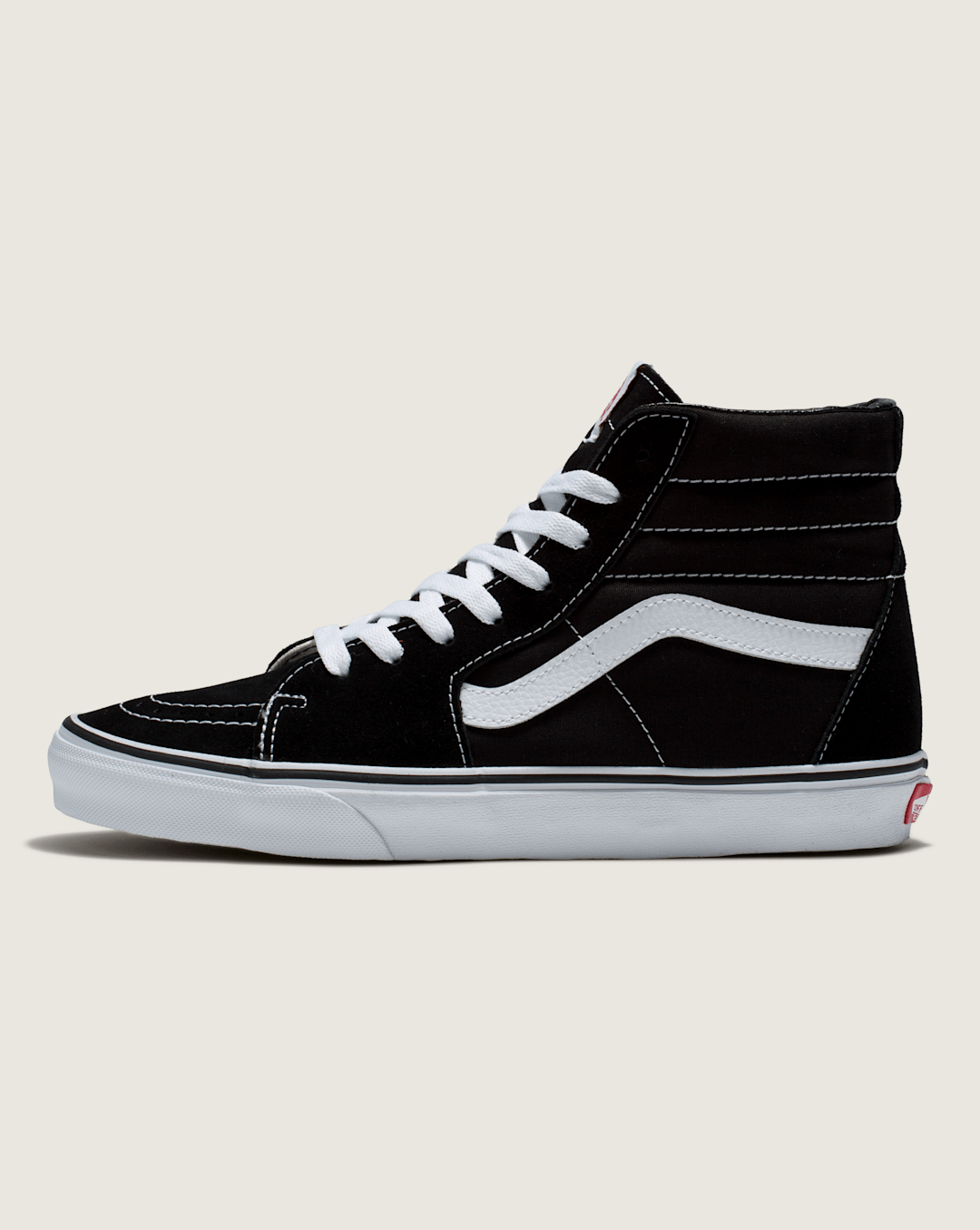 Women|Men Vans Sk8-Hi Wide Black/True White Classics Shoe