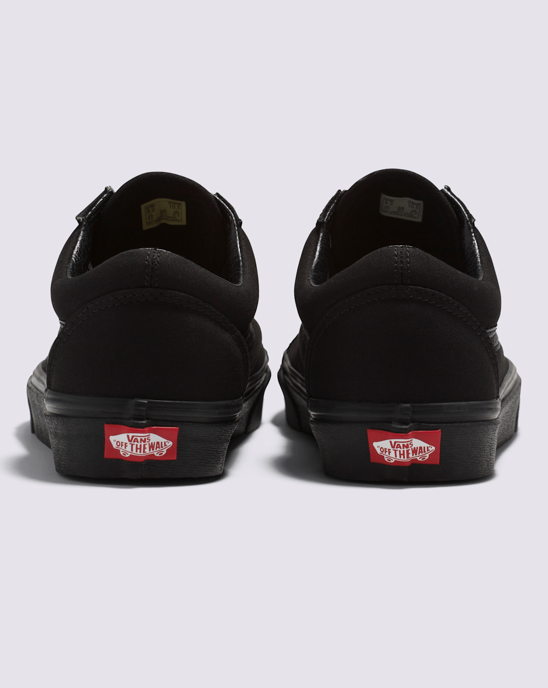 Women|Men Vans Old Skool Wide Canvas Black/Black Classics Shoe