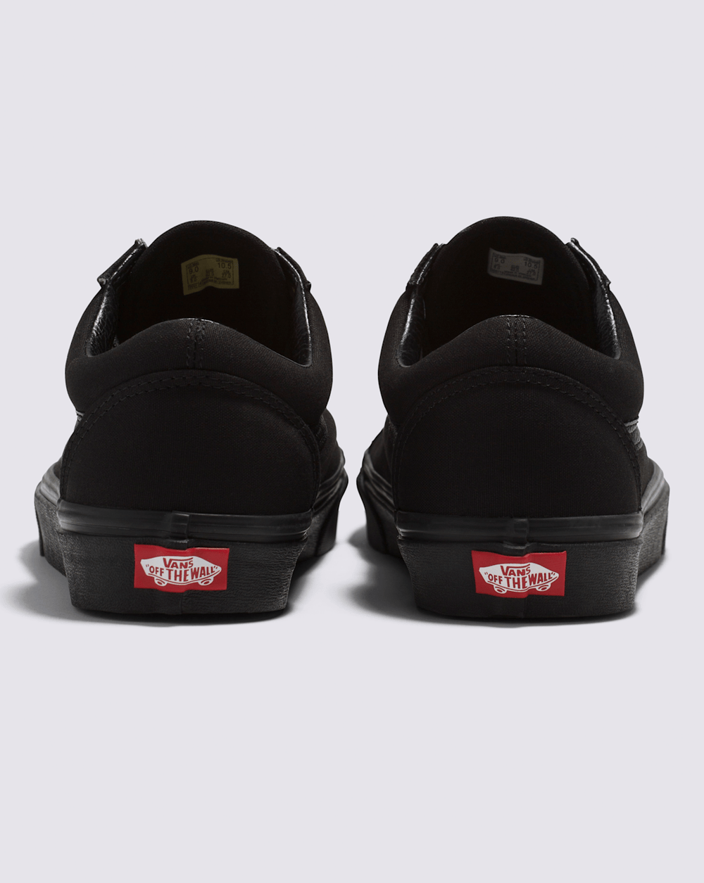 Women|Men Vans Old Skool Wide Canvas Black/Black Classics Shoe