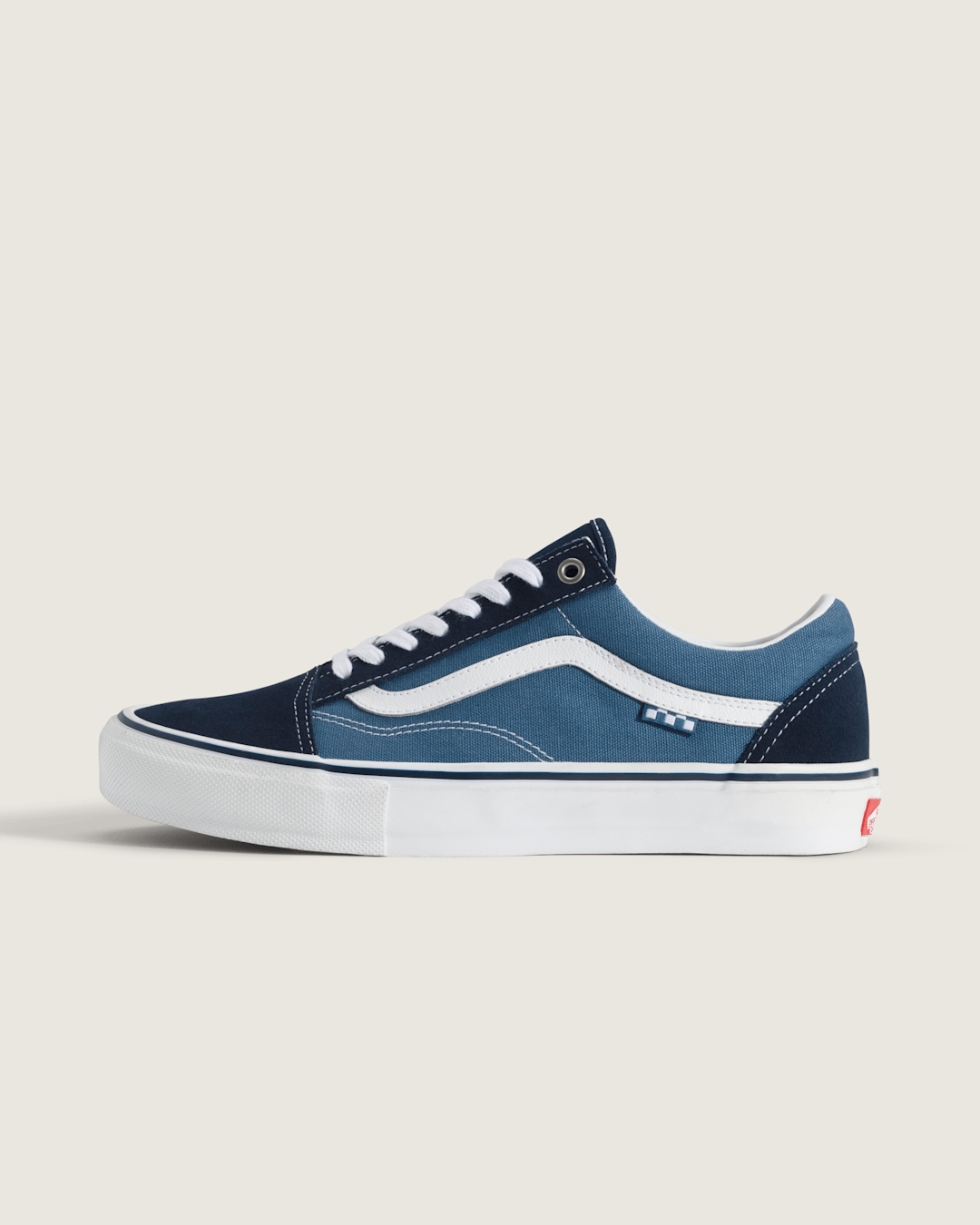 Women|Men Vans Skate Old Skool Navy/White Skate Shoe