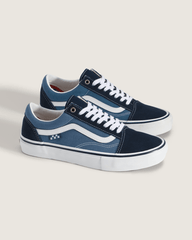 Women|Men Vans Skate Old Skool Navy/White Skate Shoe