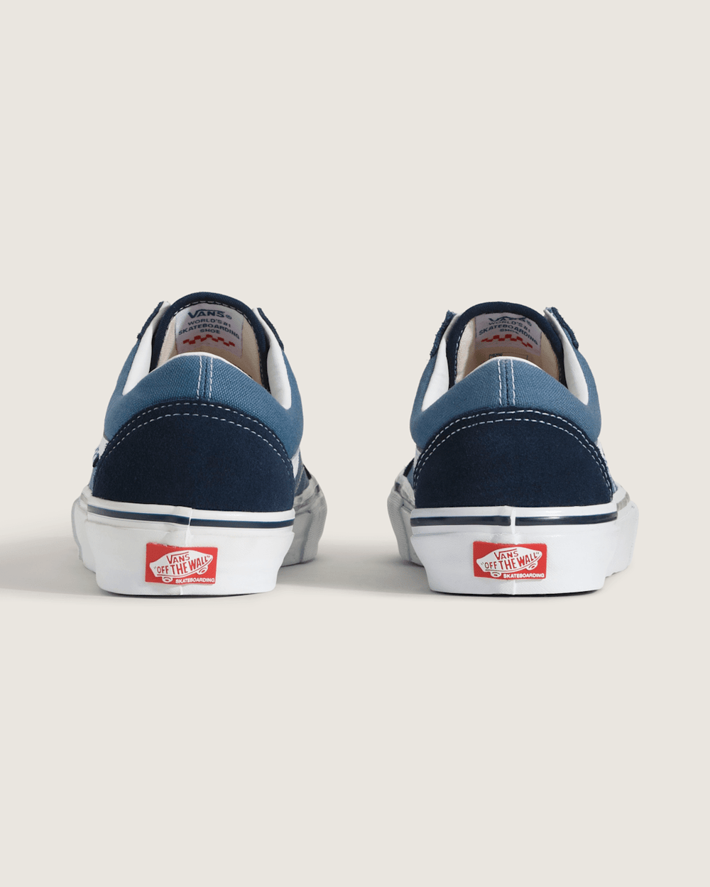 Women|Men Vans Skate Old Skool Navy/White Skate Shoe