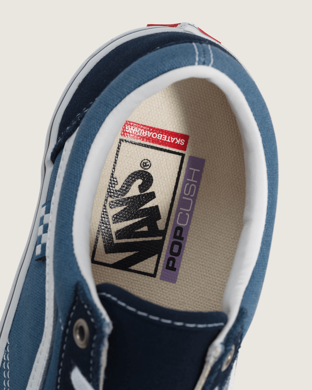 Women|Men Vans Skate Old Skool Navy/White Skate Shoe