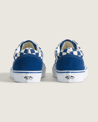 Women|Men Vans Old Skool Checkerboard Shoe in Checkerboard True Blue / White