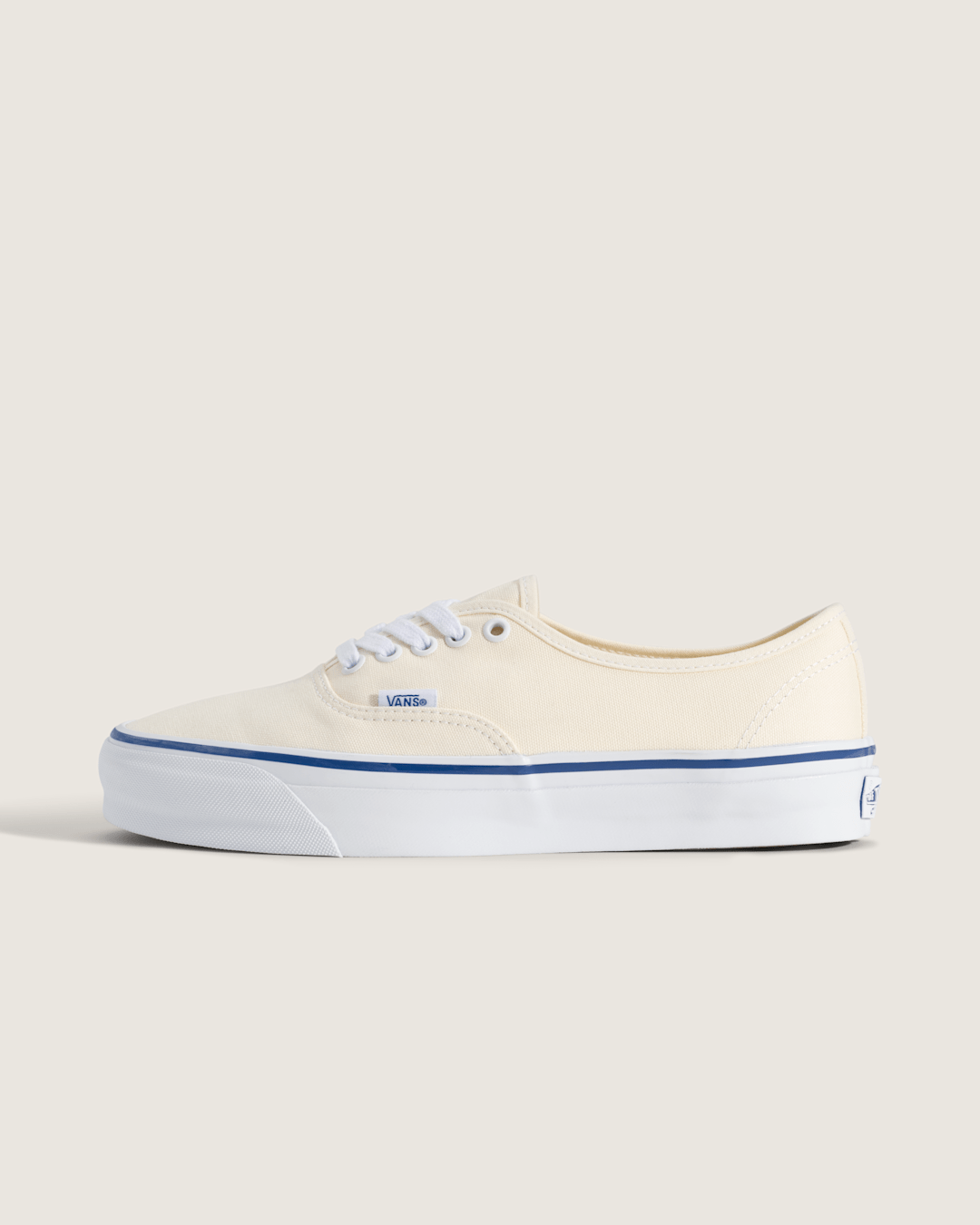 Women Vans Premium Authentic Shoe in Off White / White