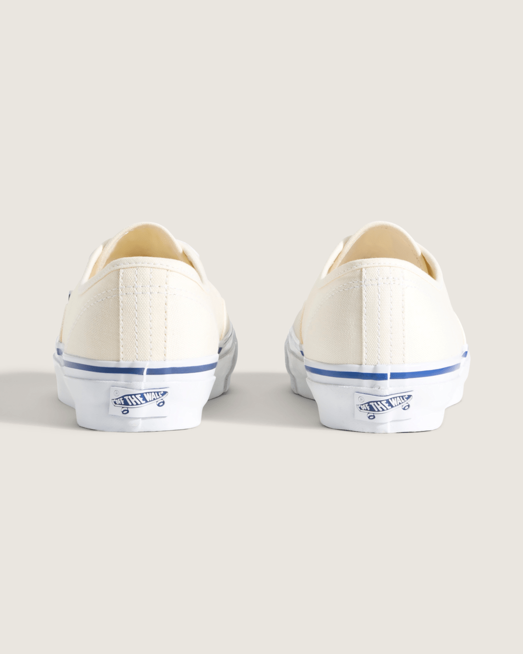 Women Vans Premium Authentic Shoe in Off White / White