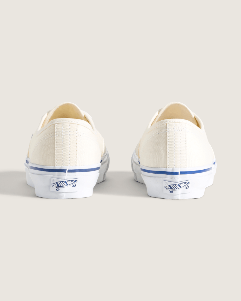 Women Vans Premium Authentic Shoe in Off White / White