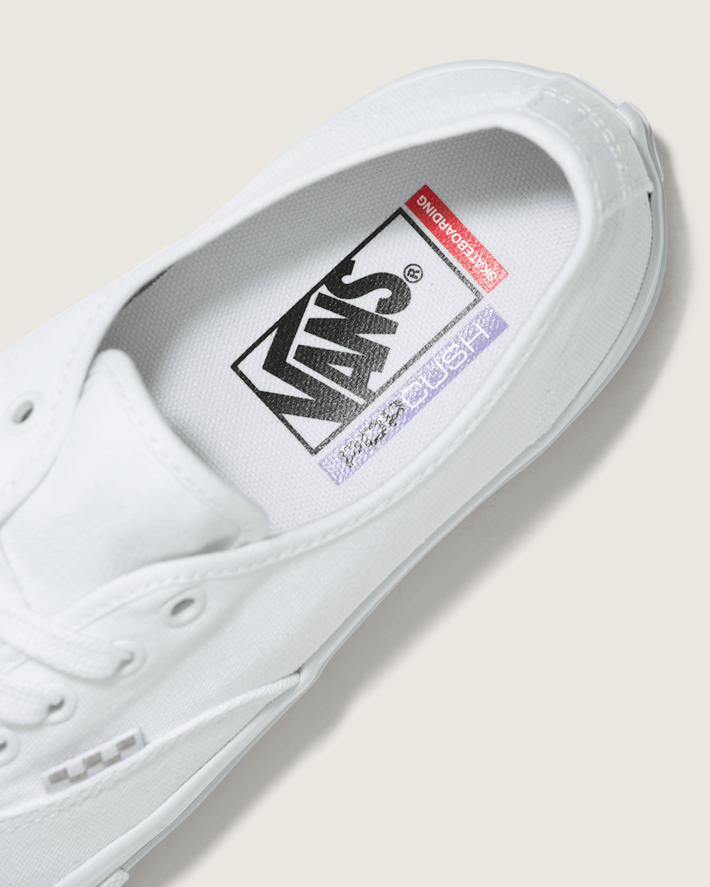 Women|Men Vans Skate Authentic True White Skate Shoe