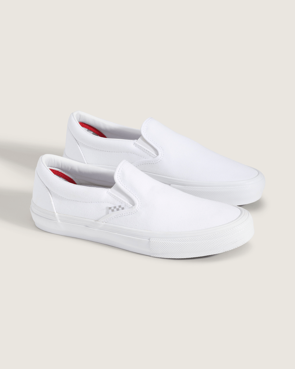Women|Men Vans Skate Slip-On True White Skate Shoe