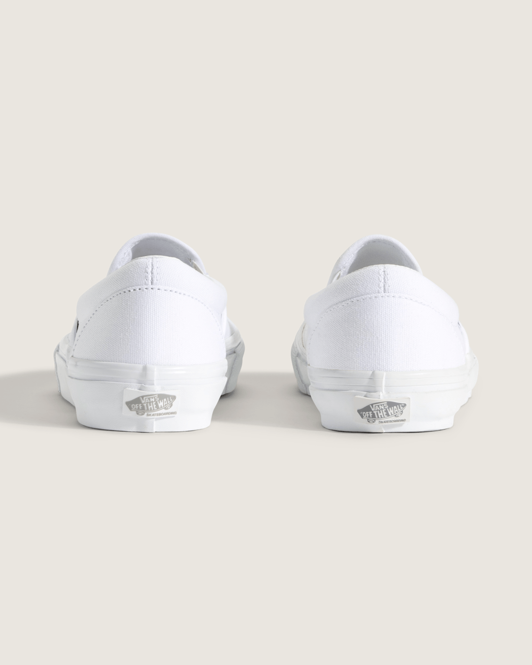 Women|Men Vans Skate Slip-On True White Skate Shoe