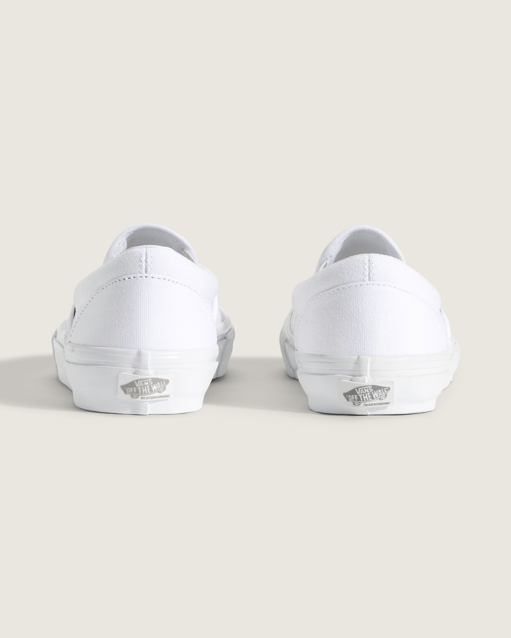 Women|Men Vans Skate Slip-On True White Skate Shoe