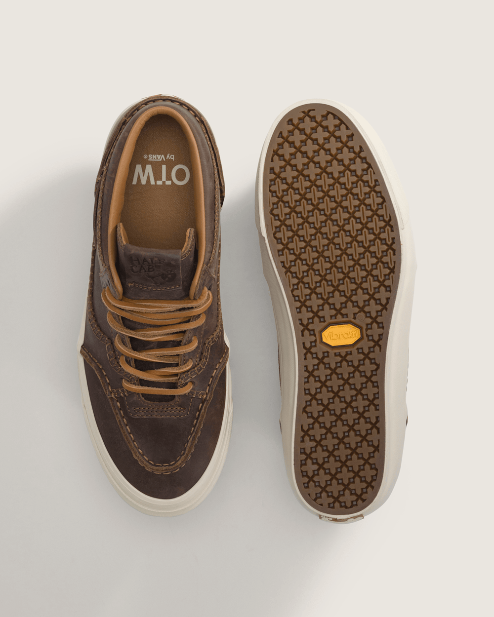 Women|Men Vans OTW by Vans Skate Half Cab Moc Stitch Vibram in Potting Soil