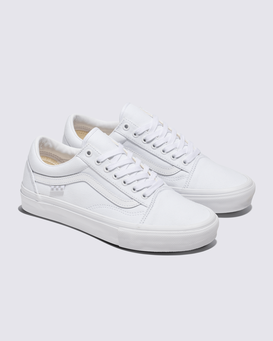 Women|Men Vans Skate Old Skool Shoe in True White