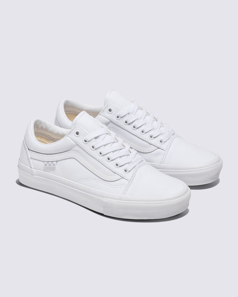 Women|Men Vans Skate Old Skool Shoe in True White