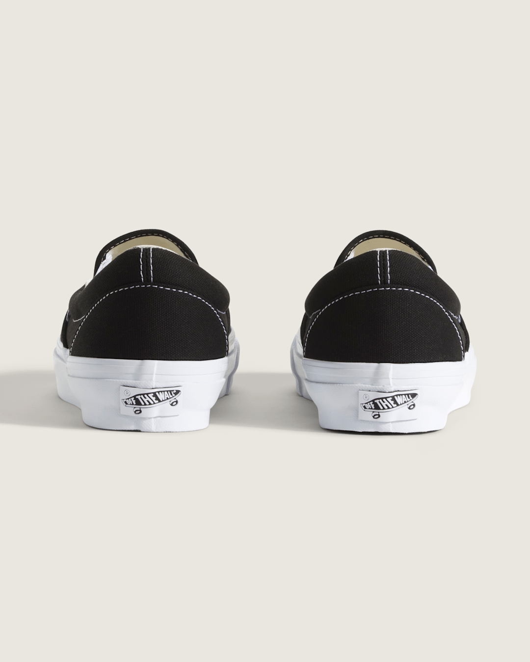 Women Vans Premium Slip-On Shoe in Black / White