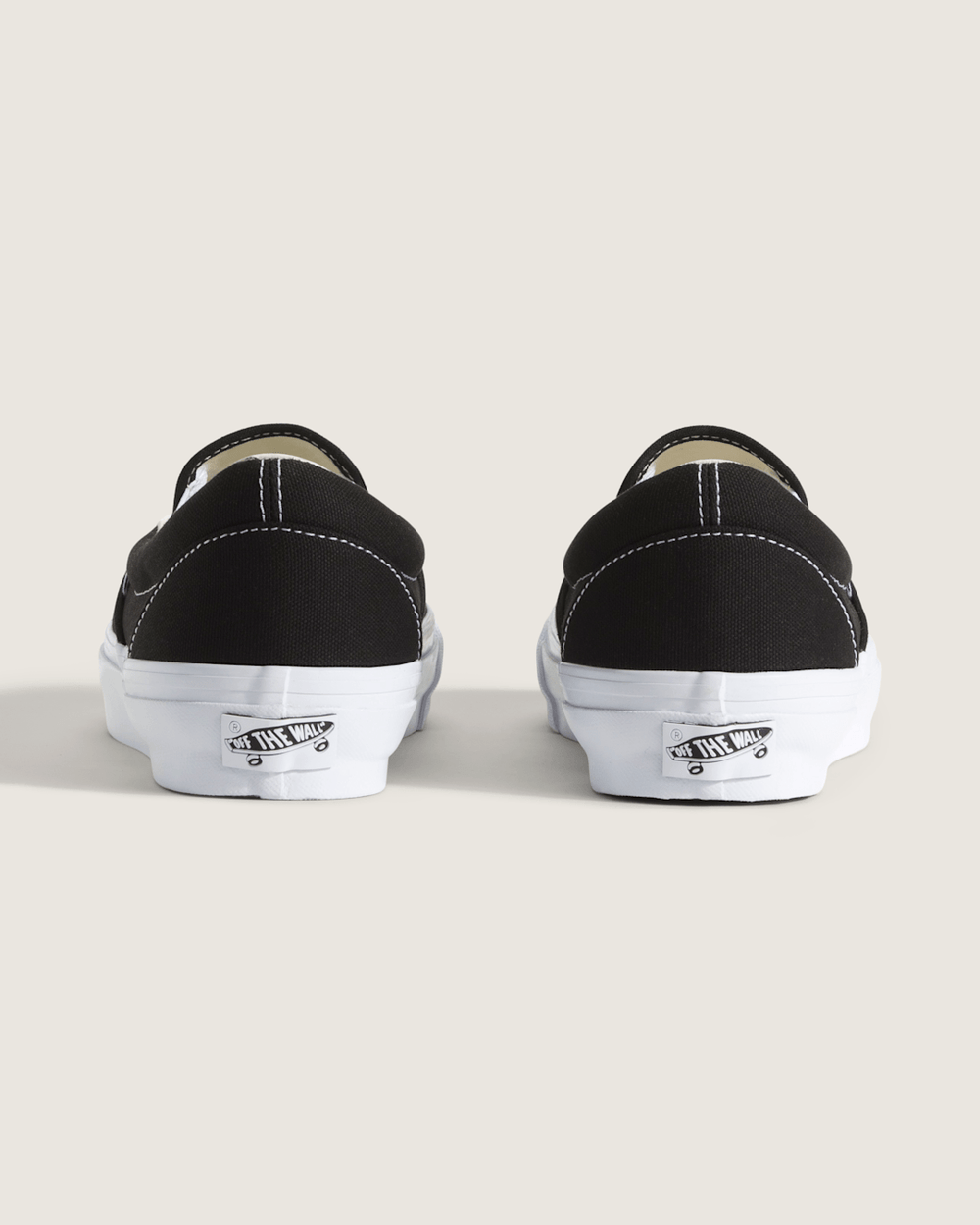 Women Vans Premium Slip-On Shoe in Black / White