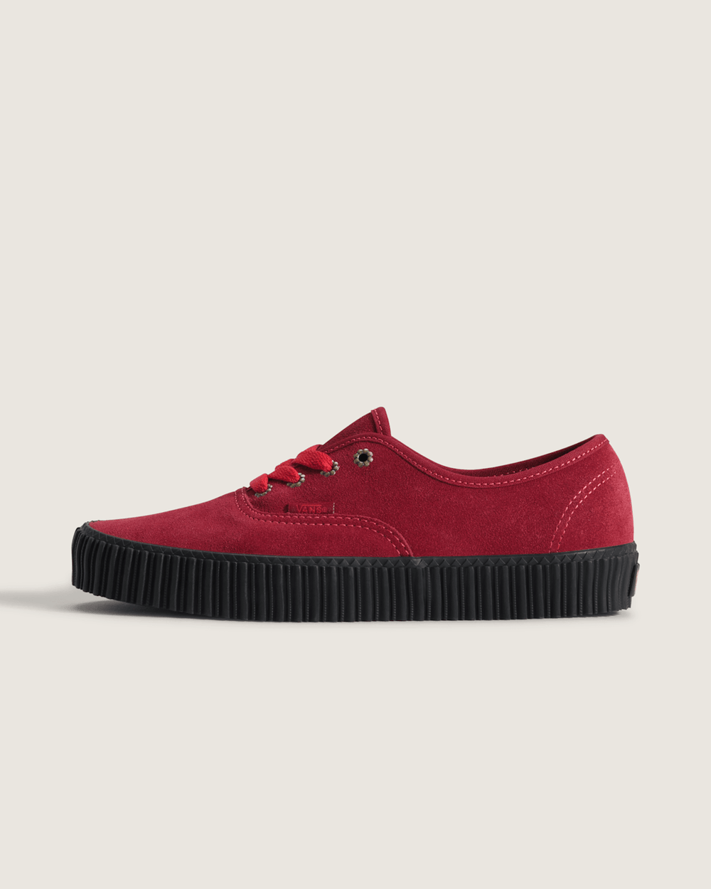 Women Vans Authentic Creeper Shoe in Bordeaux Red