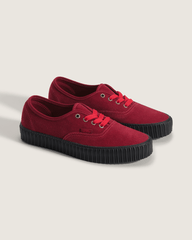 Women Vans Authentic Creeper Shoe in Bordeaux Red
