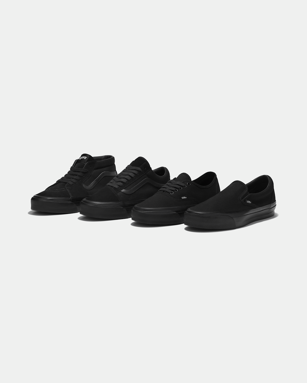 Women|Men Vans Premium Authentic Shoe in Blackout
