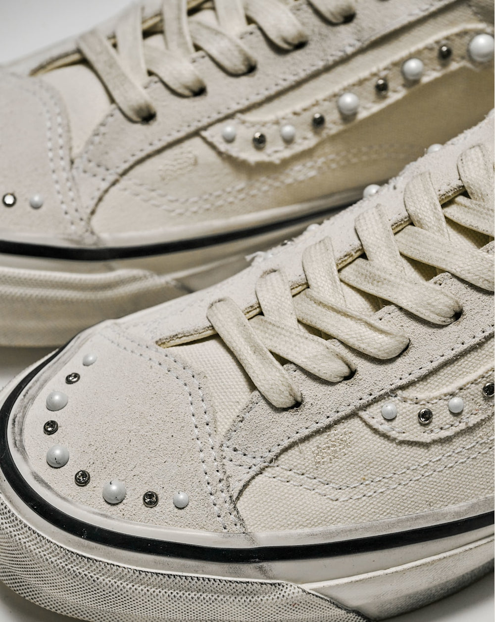 Women|Men Vans Premium Old Skool 36 Shoe in Marshmallow White
